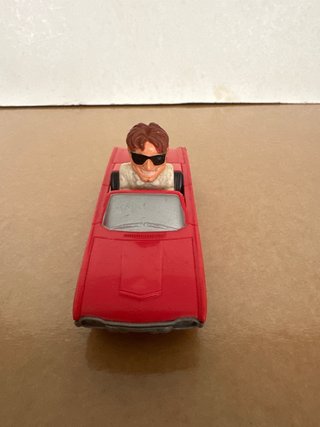 Coche Rojo con Conductor Thinderbird