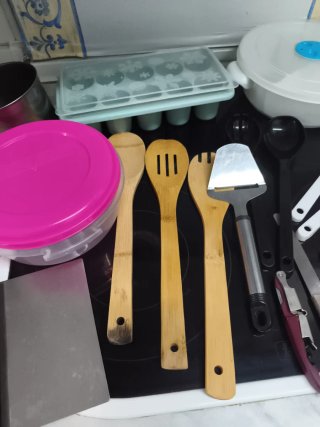 Lote de utensilios de cocina