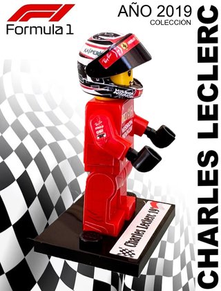 Figura Lego Charles Leclerc 2019 Colección