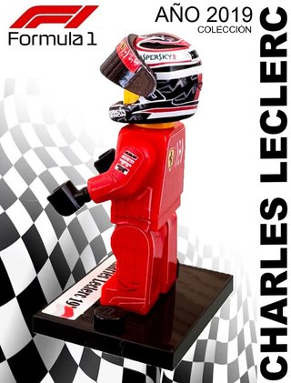 Figura Lego Charles Leclerc 2019 Colección