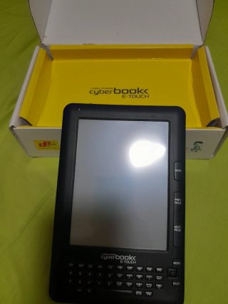 Cyberbook e.touch Lector eBook Negro