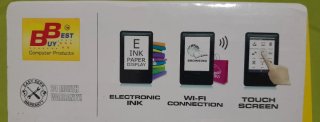 Cyberbook e.touch Lector eBook Negro