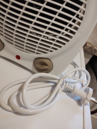 Stufetta elettrica scaldabagno