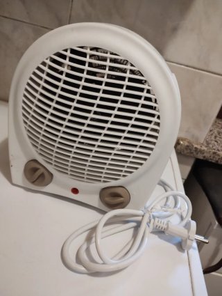 Stufetta elettrica scaldabagno