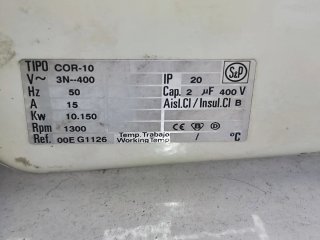 CORTINA DE AIRE CON CALEFACCIÓN S&P 2,15M-- 10 KW-