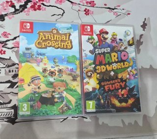 Animal Crossing e Super Mario 3D World per Nintendo Switch