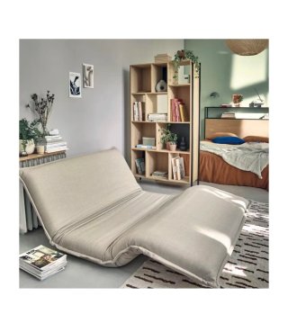 Sofá Cama Beige 2 Plazas