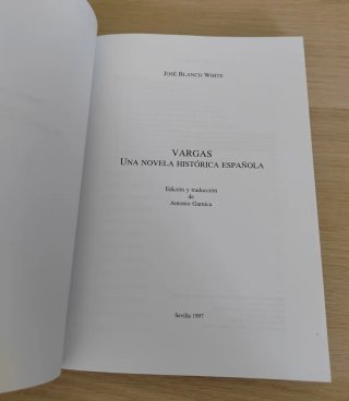 Vargas Una Novela Histórica Española