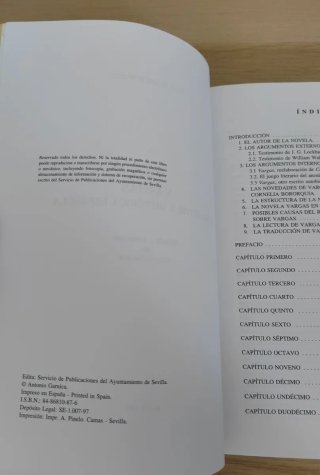Vargas Una Novela Histórica Española