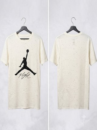 Maglietta Jordan Flight Beige/Grigio