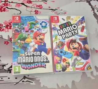 Super Mario Bros Wonder e Super Mario Party per Switch