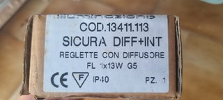 Lampada Lineare Sotto-pensile FL 1x13W G5