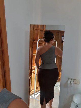 Top gris zara