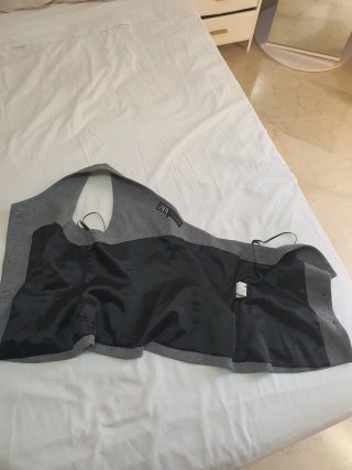 Top gris zara