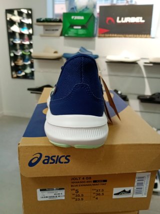 Zapatillas Asics Jolt 4 Azul/ verde talla 37,5