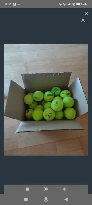 Lote Pelotas Pádel/Tenis