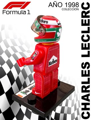 Figura Lego Charles Leclerc 1998
