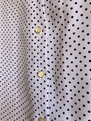 Blusa de señora con lunares