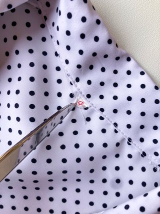 Blusa de señora con lunares