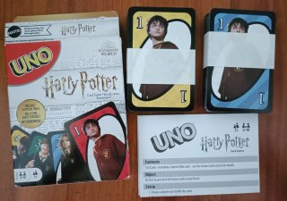 UNO Potter Mattel Card Game