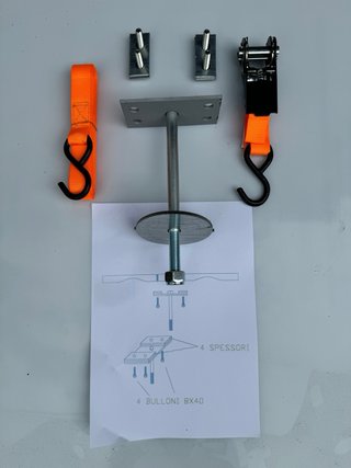 SOPORTE RUEDA RECAMBIO FIAT DUCATO Citroen Jumper