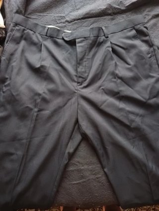 Pantalón de vestir azul oscuro