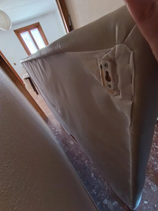 Cabecero Ikea polipiel beige 160cm