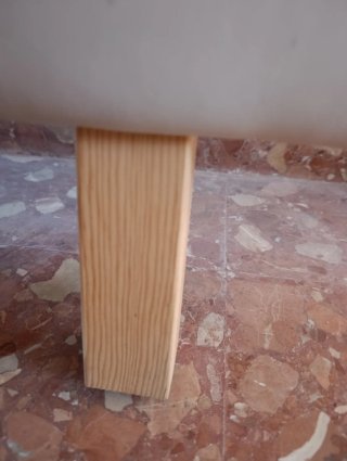 Cabecero Ikea polipiel beige 160cm