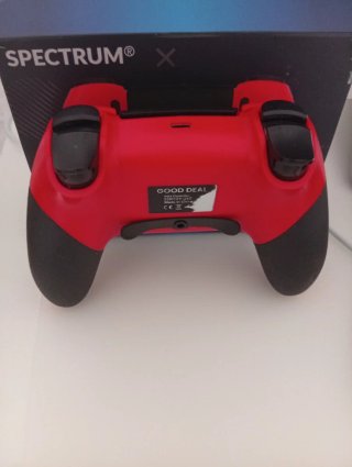 Mando Spectrum Compatible PS4 Rojo