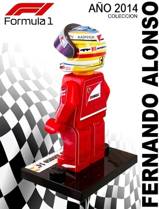 Fernando Alonso 2014 Formula 1 Colección