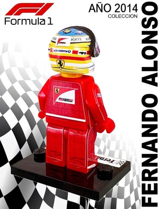 Fernando Alonso 2014 Formula 1 Colección