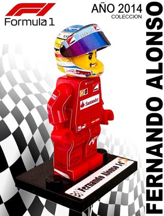 Fernando Alonso 2014 Formula 1 Colección