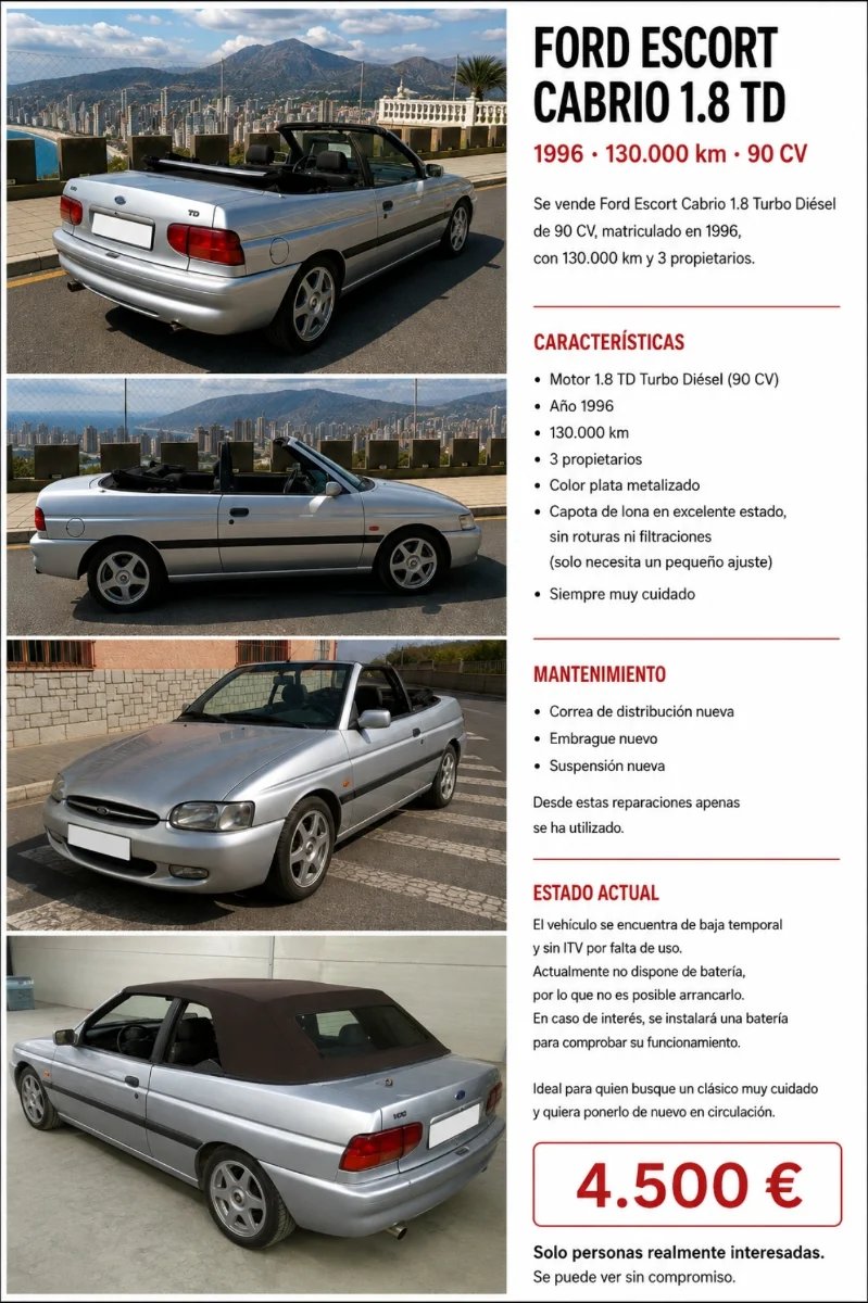 Ford Escort 1996 - foto 1
