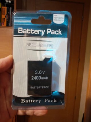 Psp Batería PSP 2000/3000 ExtroStor 2400mAh