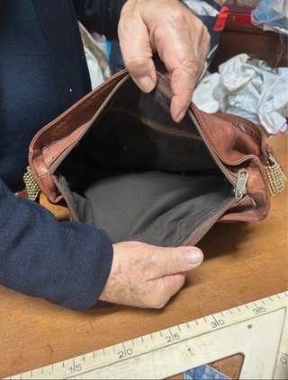 Borsa Valentino pelle marrone