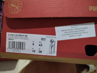 Stivali Puma Ultra Blu/Rosso