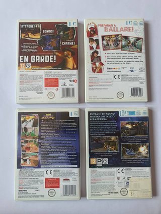 Lotto 4 Giochi Wii: Avatar, Puss in Boots, HSM3, M