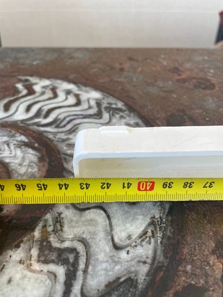 Guía plástica cajonera cocina