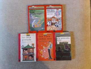 Lote libros el Barco de Vapor