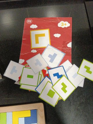 Puzzle Tangram Madera