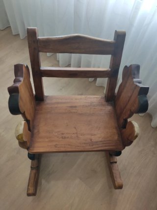 Mecedora infantil madera maciza koala
