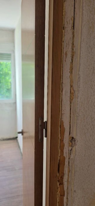 Puerta madera roble paso interior