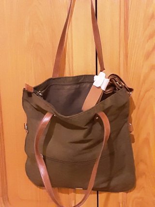 Bolso Misako verde oscuro
