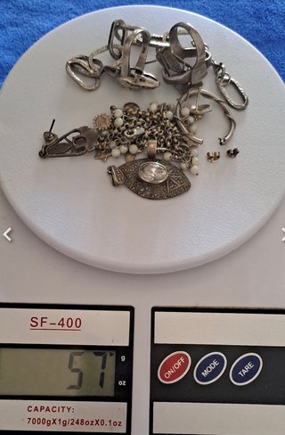 Set Gioielli Argento 925 -57 gr