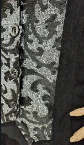 Giacca vittoriana broccato alternativa