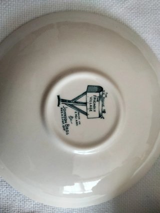 Taza y plato Johnson Bros, tengo varios