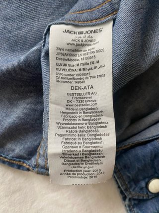 Camisa vaquera Jack&Jones