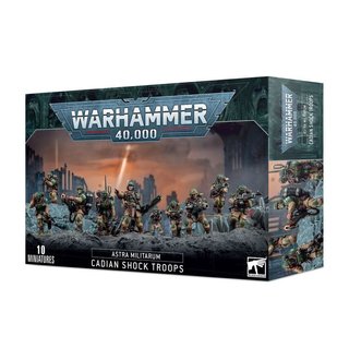 [25% OFERTA] WARHAMMER 40K CADIAN SHOCK TROOPS