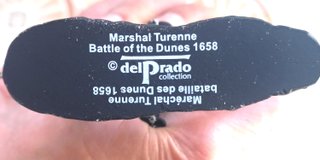 Figura ecuestre Mariscal Turenne de plomo