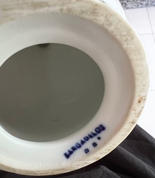 Hucha Sargadelos Cerámica Azul y Blanca